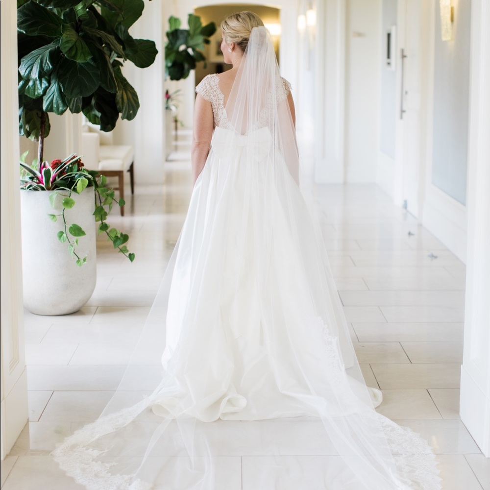 Modern Trousseau Custom Wedding Dress